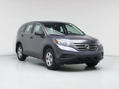 Gray 2014 Honda CR-V LX