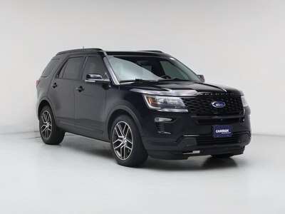 Black 2019 Ford Explorer Sport