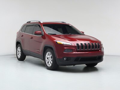 Red 2014 Jeep Cherokee Latitude