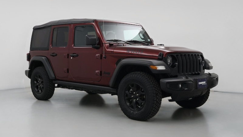 2021 Jeep Wrangler Unlimited Willys Hero Image