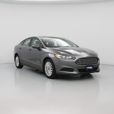 Gray 2014 Ford Fusion Hybrid S