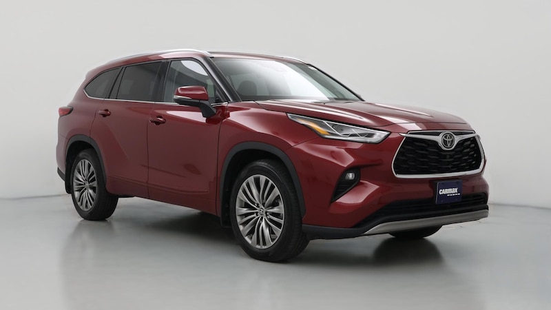2022 Toyota Highlander Platinum Hero Image