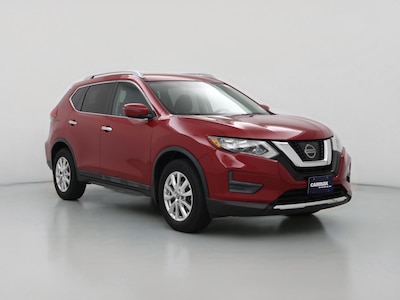 Red 2017 Nissan Rogue SV