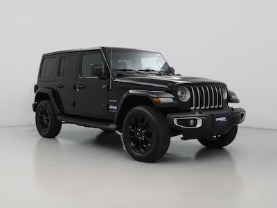 Black 2021 Jeep Wrangler 4XE PHEV Unlimited Sahara