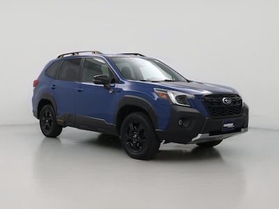 Blue 2022 Subaru Forester Wilderness