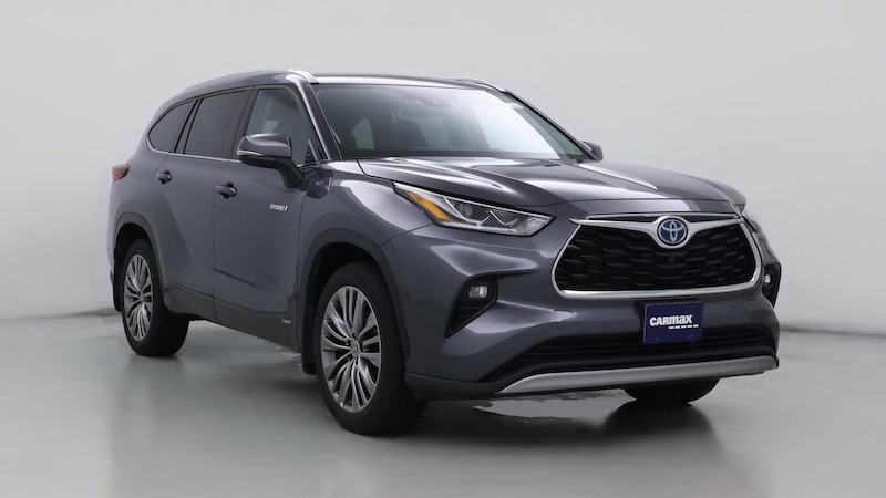 2021 Toyota Highlander Platinum Hero Image