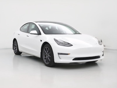 White 2022 Tesla Model 3 Long Range