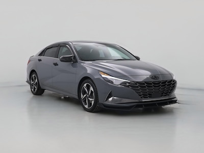 Gray 2021 Hyundai Elantra SEL