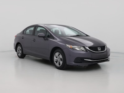 Gray 2014 Honda Civic LX