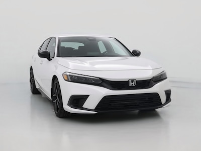 White 2022 Honda Civic Sport