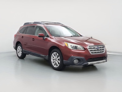 Red 2015 Subaru Outback 3.6R Limited