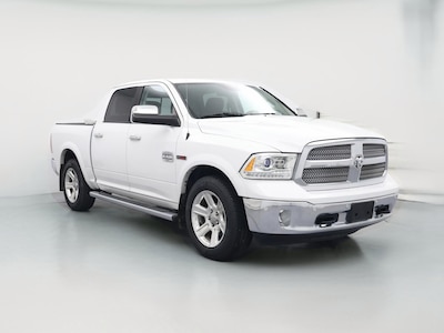 White 2016 Ram 1500 Laramie Longhorn