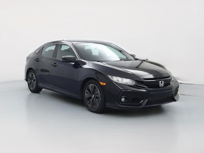 Black 2018 Honda Civic EX