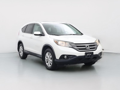 White 2014 Honda CR-V EX