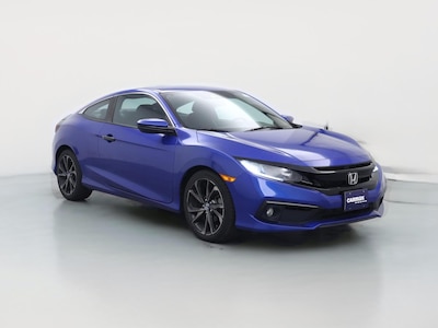 Blue 2019 Honda Civic Sport