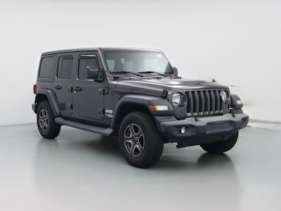 Gray 2018 Jeep Wrangler All-New Unlimited Sport