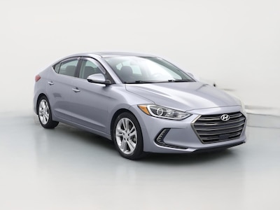 Gray 2017 Hyundai Elantra Limited