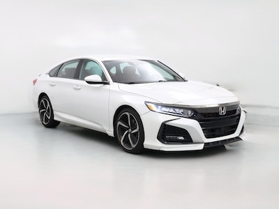 White 2020 Honda Accord Sport