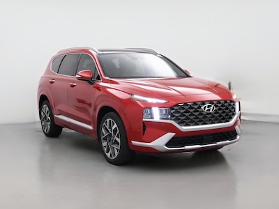 Red 2022 Hyundai Santa Fe Calligraphy