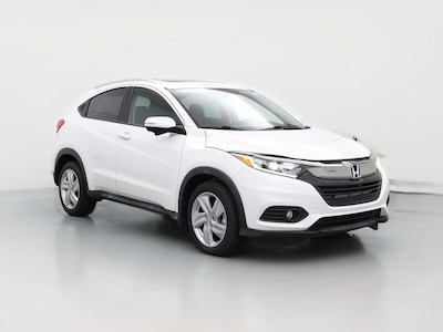 White 2019 Honda HR-V EX