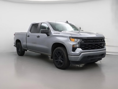 Gray 2024 Chevrolet Silverado 1500 Custom