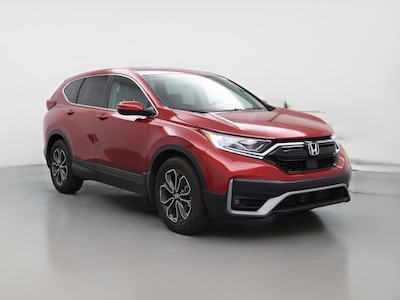 Red 2021 Honda CR-V EX