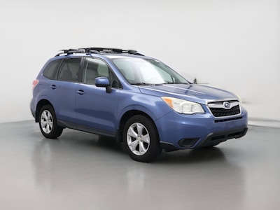 Blue 2015 Subaru Forester 2.5I Premium