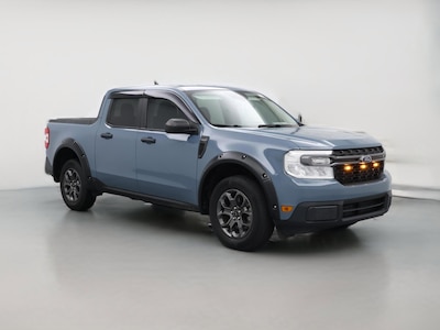 Blue 2022 Ford Maverick XLT