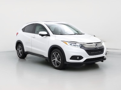 White 2021 Honda HR-V EX