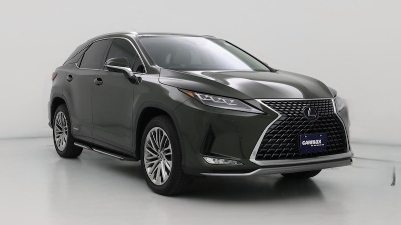 2021 Lexus RX Hybrid 450h Hero Image