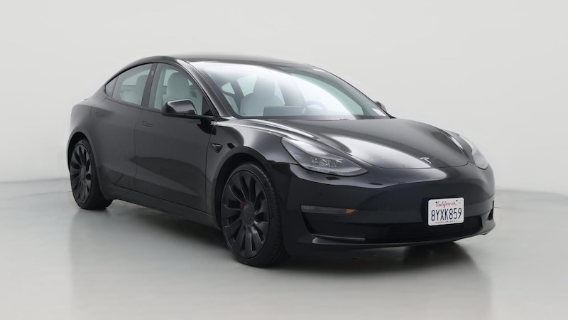 2021 Tesla Model 3 Performance Hero Image