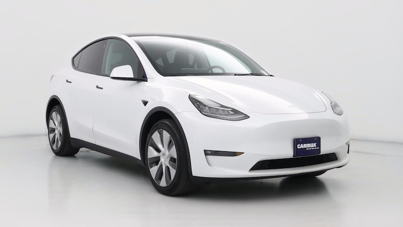 2021 Tesla Model Y Long Range Hero Image
