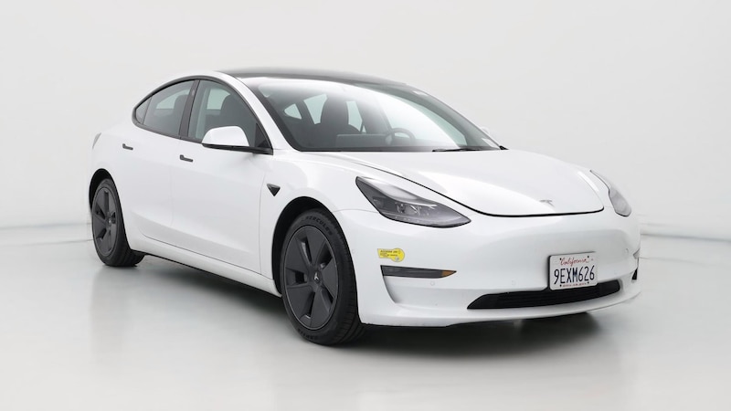 2022 Tesla Model 3 Long Range Hero Image