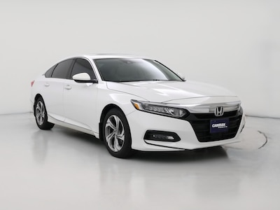 White 2018 Honda Accord EX