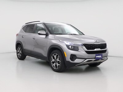 Gray 2021 Kia Seltos EX