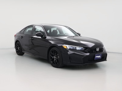 Black 2025 Honda Civic Sport