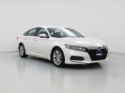 White 2019 Honda Accord LX