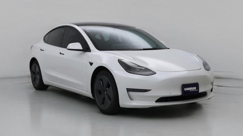 2022 Tesla Model 3 Long Range Hero Image