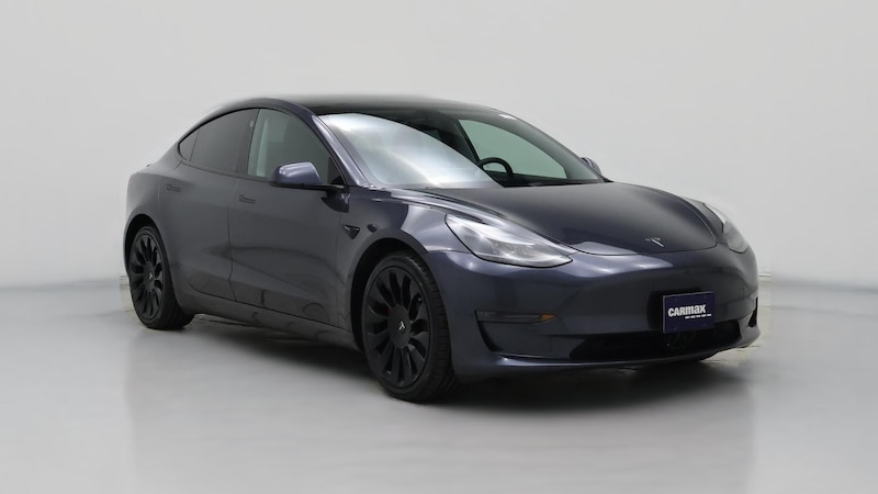 2021 Tesla Model 3 Performance Hero Image
