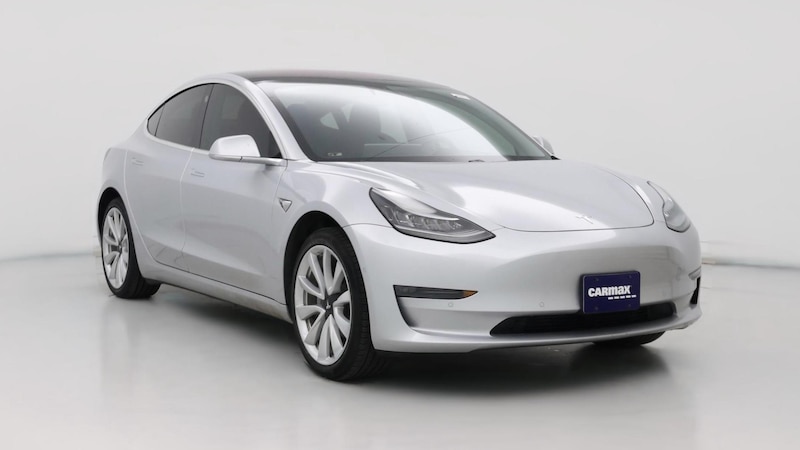 2018 Tesla Model 3 Long Range Hero Image