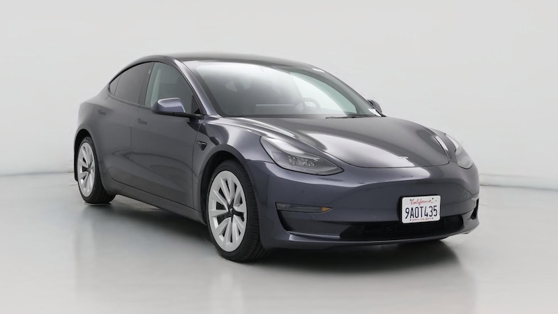 2022 Tesla Model 3 Long Range Hero Image