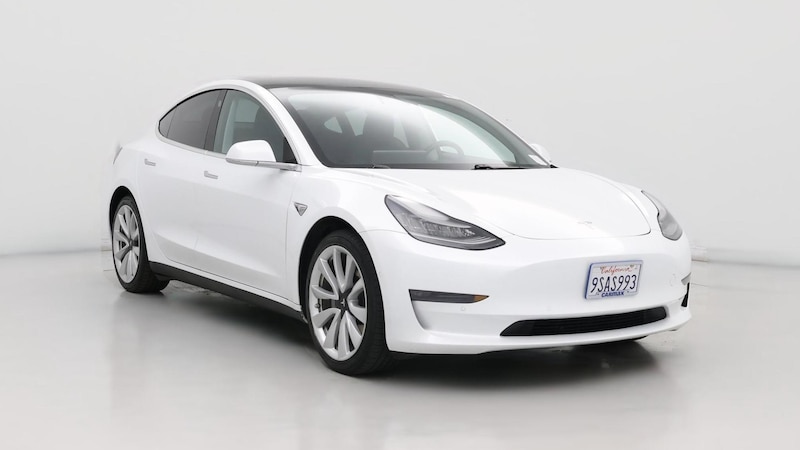 2019 Tesla Model 3 Long Range Hero Image
