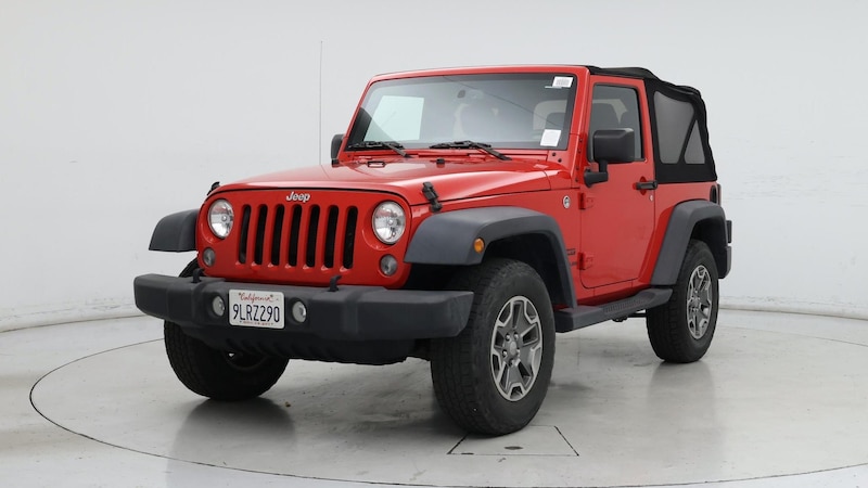 2015 Jeep Wrangler Sport 4
