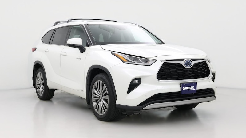 2021 Toyota Highlander Platinum Hero Image