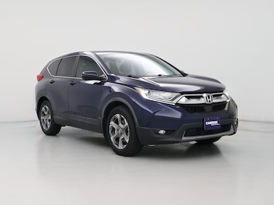 Blue 2017 Honda CR-V EX-L