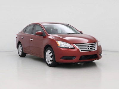 Red 2015 Nissan Sentra SV