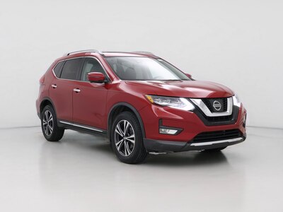 Red 2017 Nissan Rogue SL