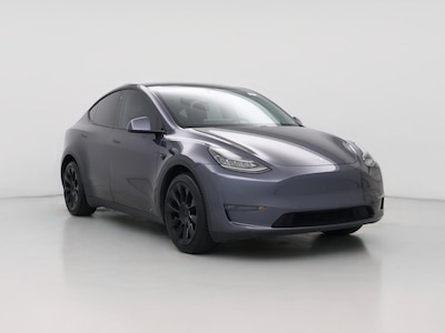 Gray 2021 Tesla Model Y Long Range