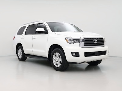 White 2018 Toyota Sequoia SR5