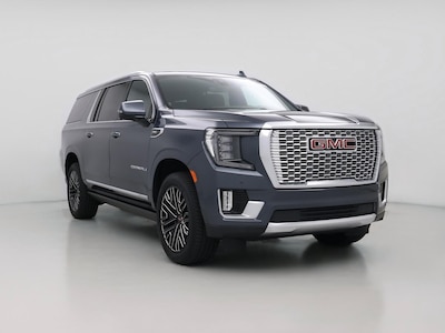 Blue 2021 GMC Yukon XL 1500 Denali